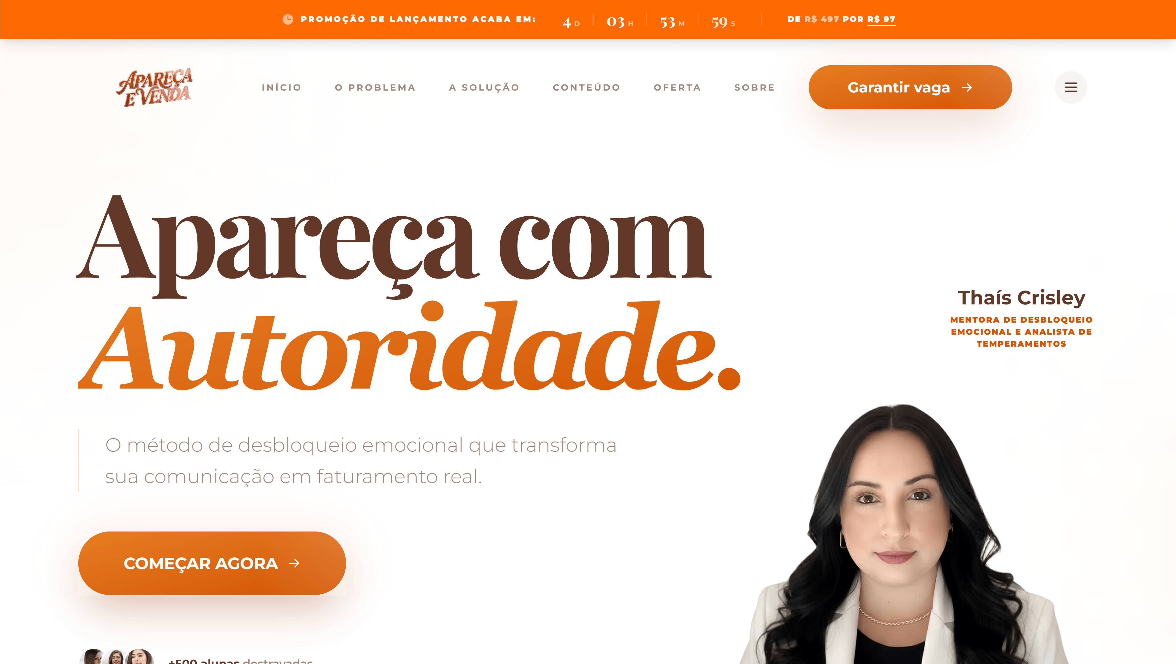 Thaís Crisley - Apareça e Venda